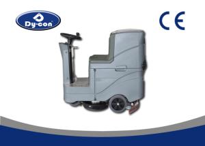 China Double Brush Ride On Pressure Washer Floor Scrubber Machine High Efficiency wholesale