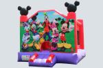 Inflatable Bouncer Castle House Party Jumping Bouncer Trampoline Theme