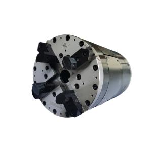 China Four Jaw Power Lathe Chuck Double Acting Feeding Chuck wholesale
