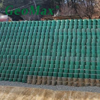 GREEN HDPE GEOCELL 150MM HEIGHT 445MM WELDING SPACE FOR RETAINING WALLS SOUND
