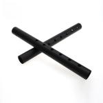 Black cnc Aluminum Turning and Milling Metal Parts Tube Custom Aluminum cnc