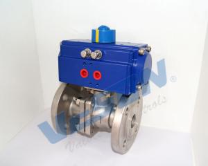 China Water Media Pneumatic On Off Valve Pneumatic Control Valve With Limit Switch wholesale