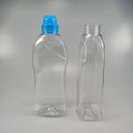 800ml PET Washing Machine Cleaner Bottle with Screw Cap and Customized Logo