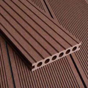 China Waterproof Wood Plastic Composite Composite Outdoor Exterior Decking Board WPC Decking Composite Outdoor Exterior wholesale