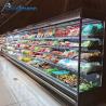 Buy cheap LED Vegetable Display Cooler , Fruit Open Air Merchandiser Cabinet Refrigerator from wholesalers
