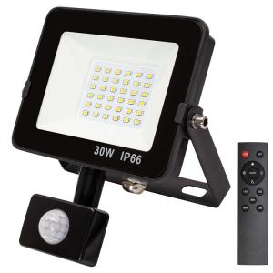 China Integrated LED Driver Wattage PIR Flood Light Superior Color Selection For Outdoor Spaces wholesale