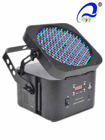 Wireless 198 * 5mm LED Par Light 60 Red / 69 Green / 69 Blue Wide Range Beam