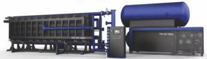China Vacuum Cooling Automatic EPS Block Moulding Machine Energy Saving Stable Steam Pressure wholesale
