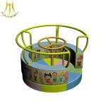 Hansel high quality children mini carousel electric indoor soft play equipment