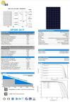 30V Polycrystalline 60 Cell Poly260W,265W, 270W,275W,280W,285W,290W,295W,300W