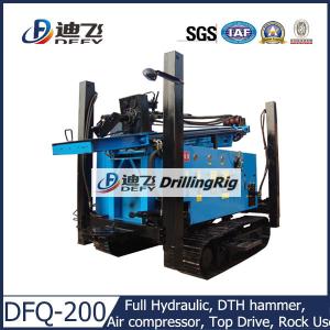 China DFQ-200 DTH pneumatic used Drilling Rig on Crawler wholesale