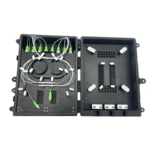China 24 12 Cores SC APC Outdoor Waterproof Optic Fiber Distribution Box for Wall Mounting wholesale
