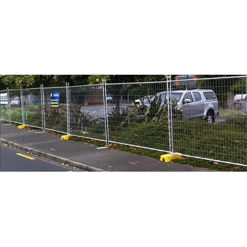 Stackable Ballast Temporary Security Fence Rapid Fill And Reuse System