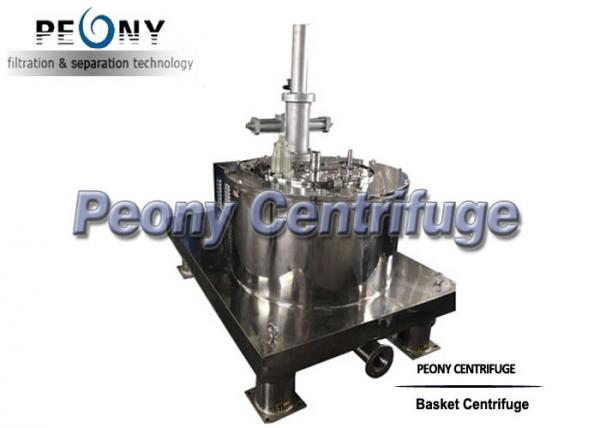 Quality Plate Bottom Discharge Pharmaceutical Centrifuge / Filtering Equipment For Solid Grains for sale