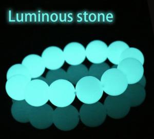 China Ladies Luminescent Stone Bracelet With Natural Night Pearl Beads wholesale