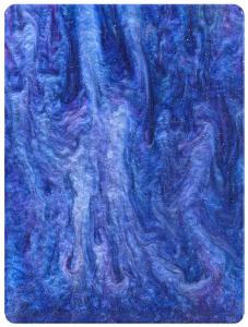 China Blue Starry Sky Marbling Pattern Cast Acrylic Sheets For Lamps Decoration wholesale