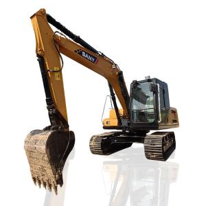 China 0.6m3 Bucket Capacity Used SANY SY135 Mini Crawler Excavator 73kw Rated Power wholesale