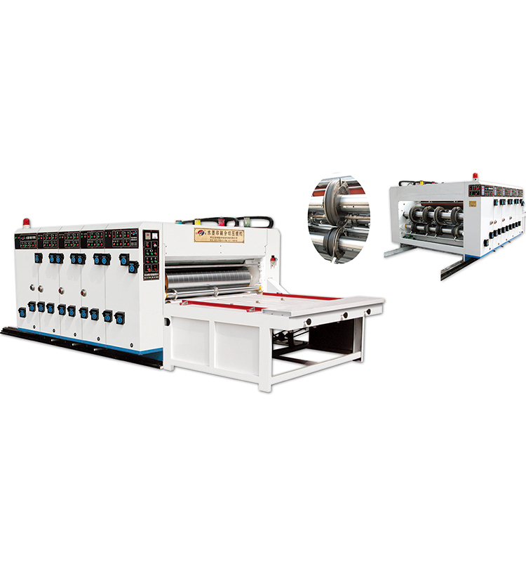 Chain Feeder Flexo Printing Slotting Machine