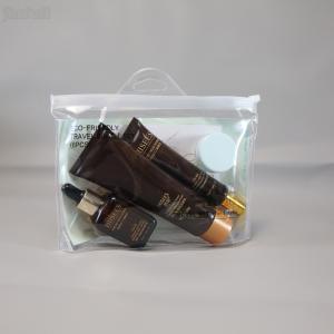 China Customized Logo PE Cosmetic Plastic Bag for Household and Personal Care wholesale