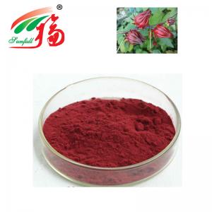 China Anthocyanin Hibiscus Sabdariffa Flower Extract Supplement For Cosmetics Ingredients wholesale