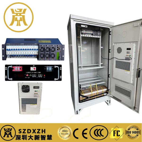 40U Outdoor 19 Rack Cabinet Weatherproof Outdoor Enclosure IP55 With Cooling And