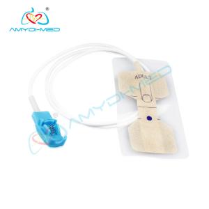 China 8 Pin Disposable Pulse Oximeter Finger Sensor Compatible Datex Pvc Cable wholesale