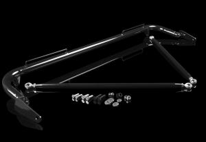 China 6 Lbs / 3 Lbs Lightweight Seat Belt Harness Bar Black Color Easy Installation wholesale