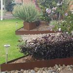 1.6mm Core Edge Flexible Steel Lawn Edging Corten SGS Garden Metal Ornaments