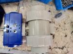 Polypropylene ball valve PPH ball Valve PVC ball valve with pneumatic actuator