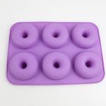 Mini Doughnut Silicone Mould , Food Grade Silicone Baking Tray
