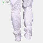 Wholesale Cleanroom antistatic esd shoe boots soft long booties white color