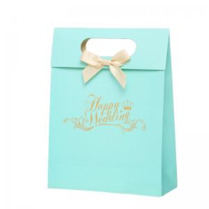 China Hot Sell Printed Small Paper Sweet Bags Candy Packaging With Die Cutting Handle wholesale