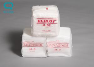 China Lint Free Industrial Cleaning 4 Fold 100% Polyester Non Woven Wiper Disposable wholesale