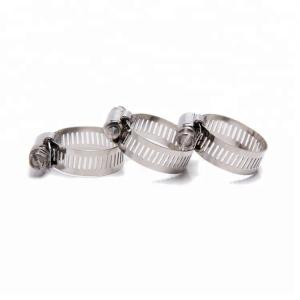 China Stainless Steel Quick Release Hose Clamp worm clamp wholesale