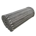 Food Grade 314 316 Ss Chain Link Conveyor Belt Anti Corrosion