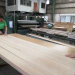 Grey Color Engineered Wood Veneer Indoor Decorative Board Grade A