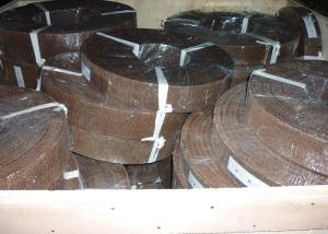 China Flexible Asbestos Woven Brake Lining Roll Good Softness Environmental Friendly wholesale