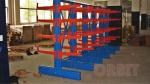 Long Goods Handling Cantilever Shelving For Timber , Pipe , Tube Storage