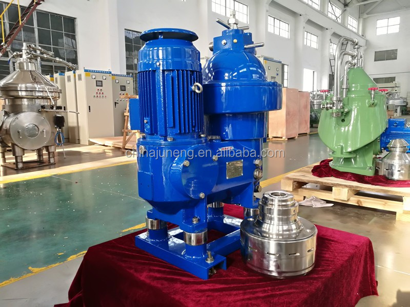 Stainless Steel Centrifugal Separator with 3000L/h Capacity and Automatic Discharge for Marine Oil Clarification