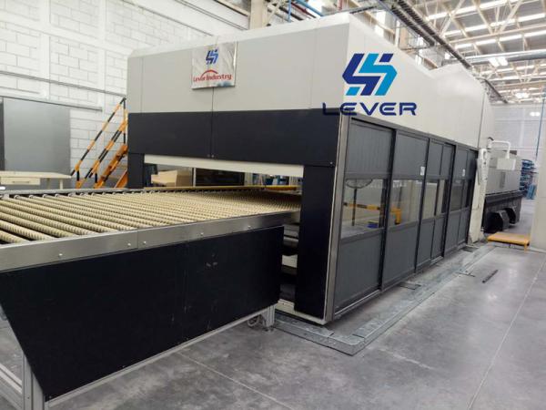 Lever Factory Directly Sell Double Bending Glass Tempering Furnace / Glass
