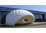 Dome Inflatable Event Tent White Color 9 Meters Diameter PVC 0.55mm Tarpaulin
