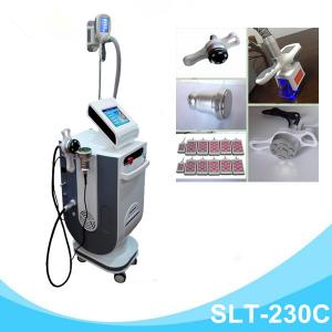 China 5 In 1 Freeze Fat Cryolipolysis Machine With Lipo Laser / Cavitation / RF / Vacuum RF wholesale