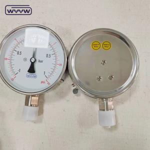 China Pressure 0 .. 1000 Bar ±1.6% Accuracy Stainless Steel Pressure Gauge Class Oil Filling Not Accessible By Customer wholesale