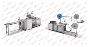 China 6000* 3000 * 1900 Surgical Face Mask Machine , 1+1 Face Mask Manufacturing Machine wholesale