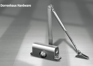 China Aluminum Automatic Fire Door Closers Reinforced Steel Arm Small Size and Body wholesale