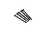Black zinc plated concrete nail
