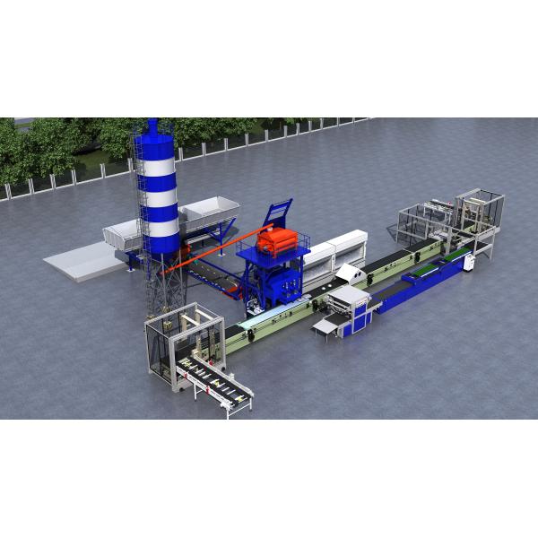 Stacked Stone Concrete Sleepers Making Machine Retaining Block Making Machine