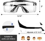 Polymer Safety Eye Protection Goggles Anti Droplet Anti Laser Safety Glasses