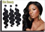 Peruvian Body Wavy Remy Virgin Human Hair Extensions For Women , 24 Inch