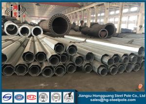 China 220KV Q355 40-60FT Octagonal Steel Pole Electrical Power Pole Steel Tubular Poles wholesale